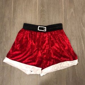 3 for $12 - Velvet Santa boxer shorts